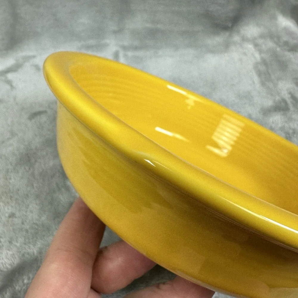 Fiesta Fiestaware Homer Laughlin Medium Cereal Bowl 19 oz Daffodil NWOT